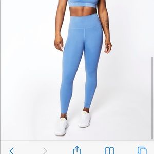 SoulCycle mineral tight wash blue leggings